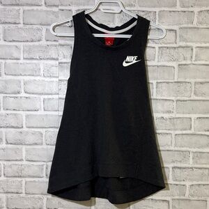 Nike dark gray Tank Top with White Swoosh, size XS